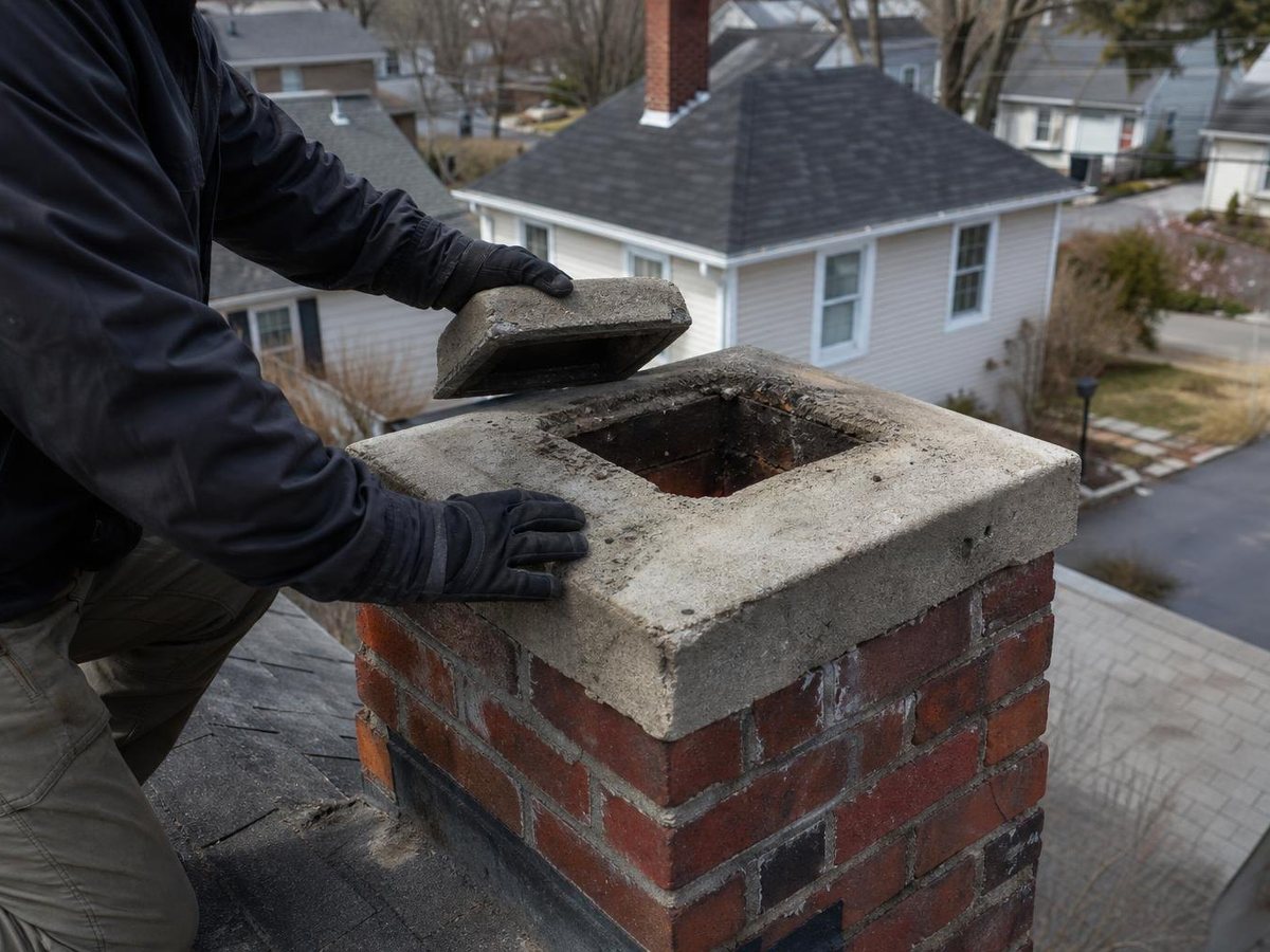 Canal Chimney Service work in Leonia